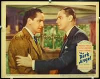 w221 DARK ANGEL movie lobby card '35 Fredric March & Herbert Marshall close portrait!