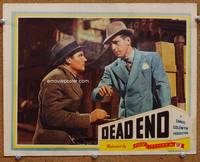 w226 DEAD END movie lobby card R44 close up of Humphrey Bogart & Joel McCrea!