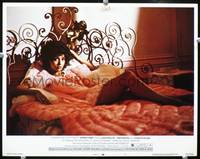 w246 DETROIT 9000 movie lobby card #7 '73 sexy Vonetta McGee in nightie on bed!