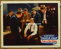 w254 DOCKS OF NEW ORLEANS movie lobby card #7 '48 Roland Winters as Charlie Chan!