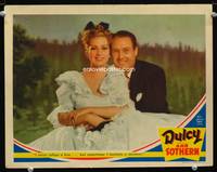 w275 DULCY movie lobby card '40 prettiest Ann Sothern & Ian Hunter portrait!