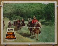 w390 HEART OF THE ROCKIES movie lobby card #3 '51 Roy Rogers riding Trigger!