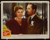 w410 HOODLUM SAINT movie lobby card #4 '46 William Powell & Esther Williams close up!