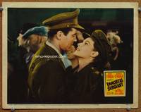 w429 IMMORTAL SERGEANT movie lobby card '43 best Henry Fonda & Maureen O'Hara romantic close up!