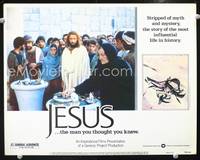 w450 JESUS movie lobby card #5 '79 Brian Deacon as Christ at the temple!
