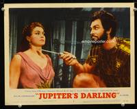 w460 JUPITER'S DARLING movie lobby card #2 '55 Esther Williams & Howard Keel 2-shot!