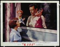 w505 LILI photolobby '52 super young Leslie Caron, Jose Ferrer & cool puppets!