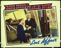 w518 LOVE AFFAIR movie lobby card '39 Charles Boyer in his artist studio!