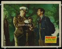 w542 MAN HUNT movie lobby card '41 Walter Pidgeon, George Sanders, Fritz Lang