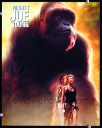 w573 MIGHTY JOE YOUNG movie lobby card '98 Charlize Theron, Bill Paxton, best ape close up!