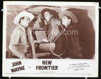 w599 NEW FRONTIER movie lobby card R53 John Wayne, Ray Corrigan, Raymond Hatton