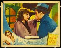 w600 NEXT TIME WE LOVE movie lobby card '36 Jimmy Stewart & Margaret Sullavan romantic close up!