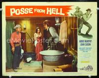 w631 POSSE FROM HELL movie lobby card #1 '61 Audie Murphy, Zohra Lampert, Royal Dano