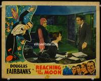 w647 REACHING FOR THE MOON movie lobby card R37 Douglas Fairbanks, Bebe Daniels