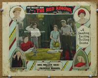 w650 RED KIMONO movie lobby card '25 Priscilla Bonner, produced by Mrs. Wallace Reid!