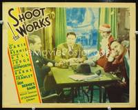 w688 SHOOT THE WORKS movie lobby card '34 Jack Oakie, Dorothy Dell