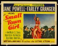 w700 SMALL TOWN GIRL movie lobby card #6 '53 sexy Ann Miller dancing close up!