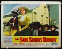 w735 SUN SHINES BRIGHT movie lobby card #8 '53 Stepin Fetchit, Arleen Whelan, John Ford
