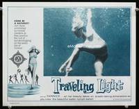 w739 TRAVELING LIGHT movie lobby card '61 super sexy Yannick water ballet!
