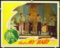 w768 THAT'S MY BABY movie lobby card '44 Freddie Fisher & His Schnickelfritz Band!