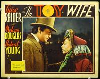 w808 TOY WIFE movie lobby card '38 Robert Young & Luise Rainer romantic close up!