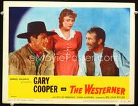 w832 WESTERNER movie lobby card #4 R54 Gary Cooper, Walter Brennan, Doris Davenport