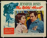 w841 WILD HEART movie lobby card #4 '52 Jennifer Jones, Powell & Pressburger!