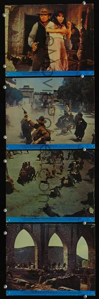 y485 WILD BUNCH 4 color 8x10 movie stills '69 Sam Peckinpah classic