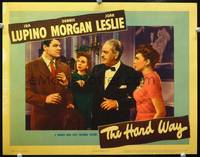 z451 HARD WAY movie lobby card '42 Ida Lupino, Joan Leslie, Jack Carson