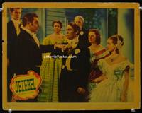 z494 JEZEBEL movie lobby card '38 Bette Davis, George Brent, William Wyler