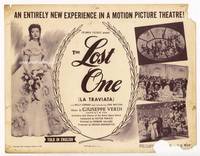 z184 LOST ONE title movie lobby card '48 La Traviata, Italian opera by Guiseppe Verdi!