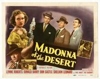 z188 MADONNA OF THE DESERT title movie lobby card '48 Lynne Roberts, Don Red Barry