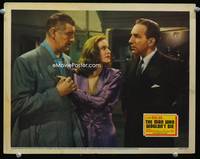 z528 MAN WHO WOULDN'T DIE movie lobby card '42 Lloyd Nolan, Marjorie Weaver