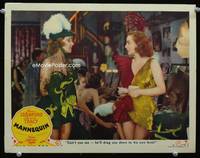 z532 MANNEQUIN movie lobby card '38 sexy younug showgirl Joan Crawford in cool outfit!