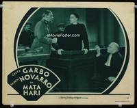 z536 MATA HARI LC R40s Greta Garbo on as the most famous female spy on the witness stand!