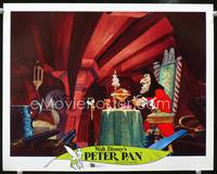z621 PETER PAN movie lobby card R69 Captain Hook dines with Tinkerbell!