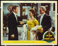 z624 PICTURE OF DORIAN GRAY movie lobby card #6 '45 Donna Reed, Peter Lawford