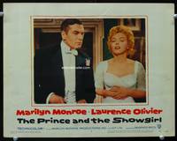 z631 PRINCE & THE SHOWGIRL movie lobby card #7 '57 Marilyn Monroe, Laurence Olivier