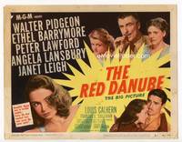 z232 RED DANUBE TC '49 Janet Leigh, Angela Lansbury, Ethel Barrymore, Walter Pidgeon, Lawford