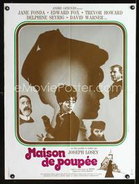 a368 DOLL'S HOUSE French 23x32 movie poster '73 Jane Fonda