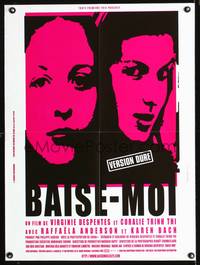 a336 BAISE-MOI French 23x32 movie poster '00 design by Levillain!