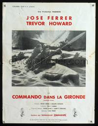 a358 COCKLESHELL HEROES French 23x32 movie poster '56 Jose Ferrer
