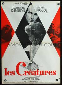 a360 CREATURES French 23x32 movie poster '66 Deneuve by Kerfyser!