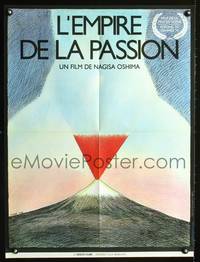 a372 EMPIRE OF PASSION French 23x32 movie poster '80 sexy Topor art!