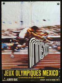a448 OLYMPICS IN MEXICO French 23x32 movie poster '69 Alberto Isaac