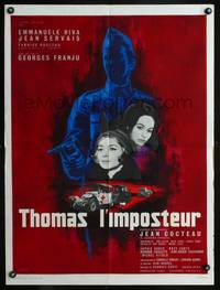 a478 THOMAS THE IMPOSTER French 23x32 movie poster '64 Jean Cocteau