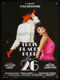 a479 THREE PLACES FOR THE 26TH French 23x32 movie poster '88 Demy