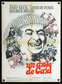 a439 MOUSE WITH THE MEN French 23x32 movie poster '64 Louis de Funes