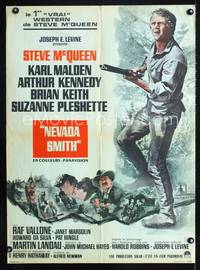 a442 NEVADA SMITH French 23x32 movie poster '66 Steve McQueen, Malden