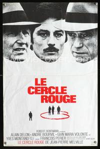 a554 RED CIRCLE French 15x21 movie poster '70 Jean-Pierre Melville